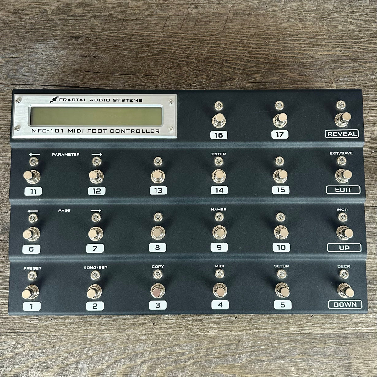 Fractal Audio MFC-101 Mark I Midi Foot Controller - Used – BCR