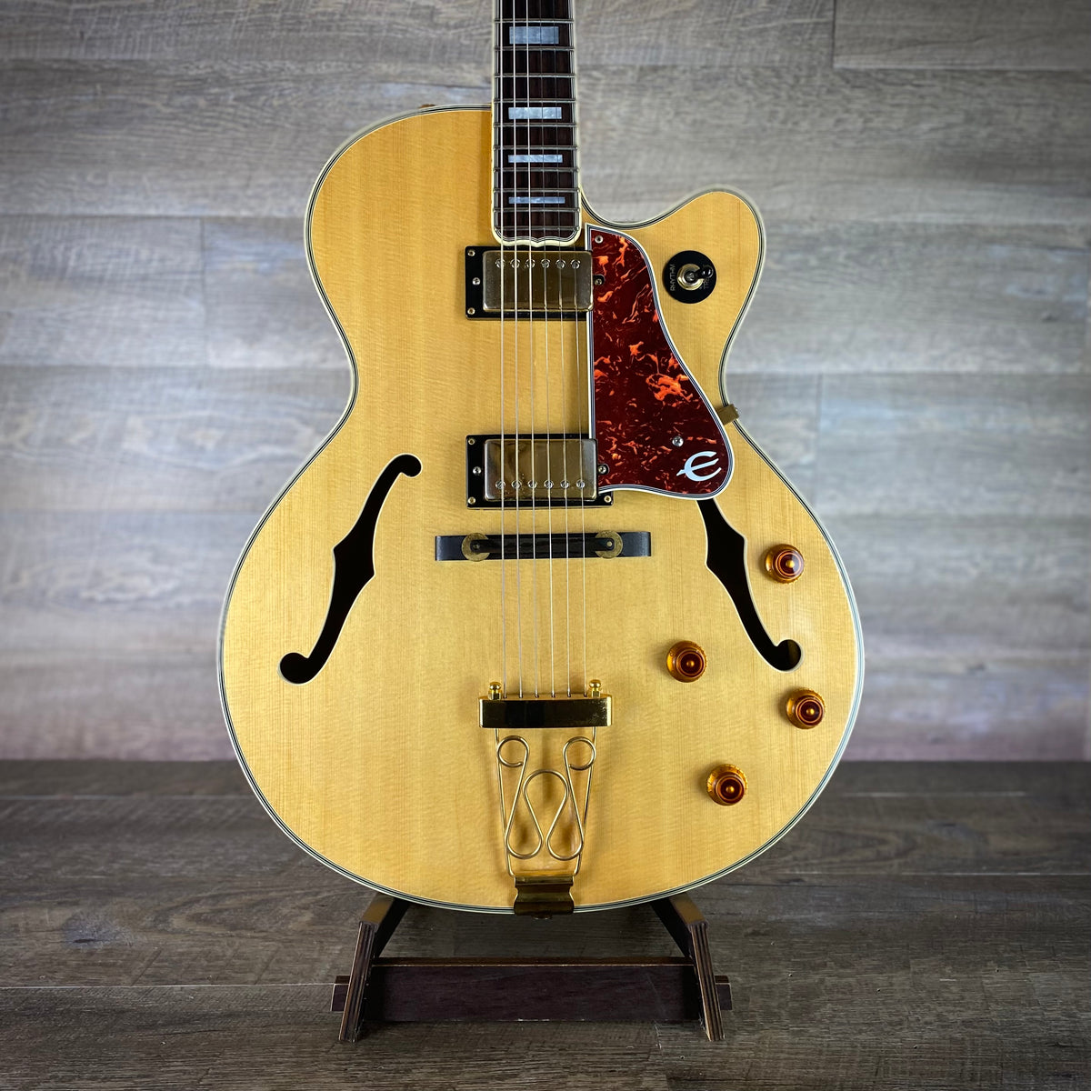 Epiphone Emperor (1980s) - Made in Korea - Natural USED – BCR