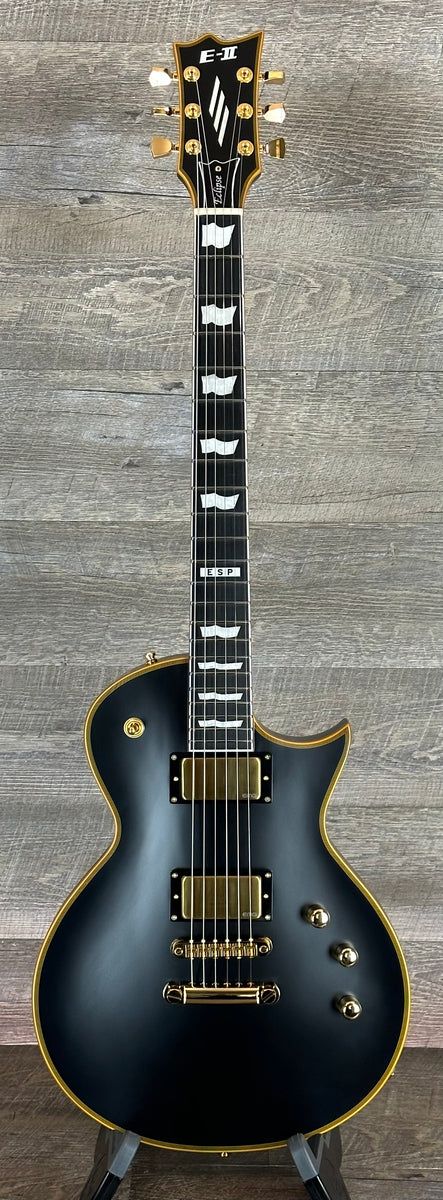 ESP E-II Eclipse - Vintage Black Satin