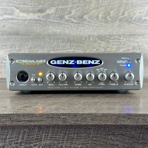 Genz Benz Streamliner 900 STM-900 Bass Amp Head - Used