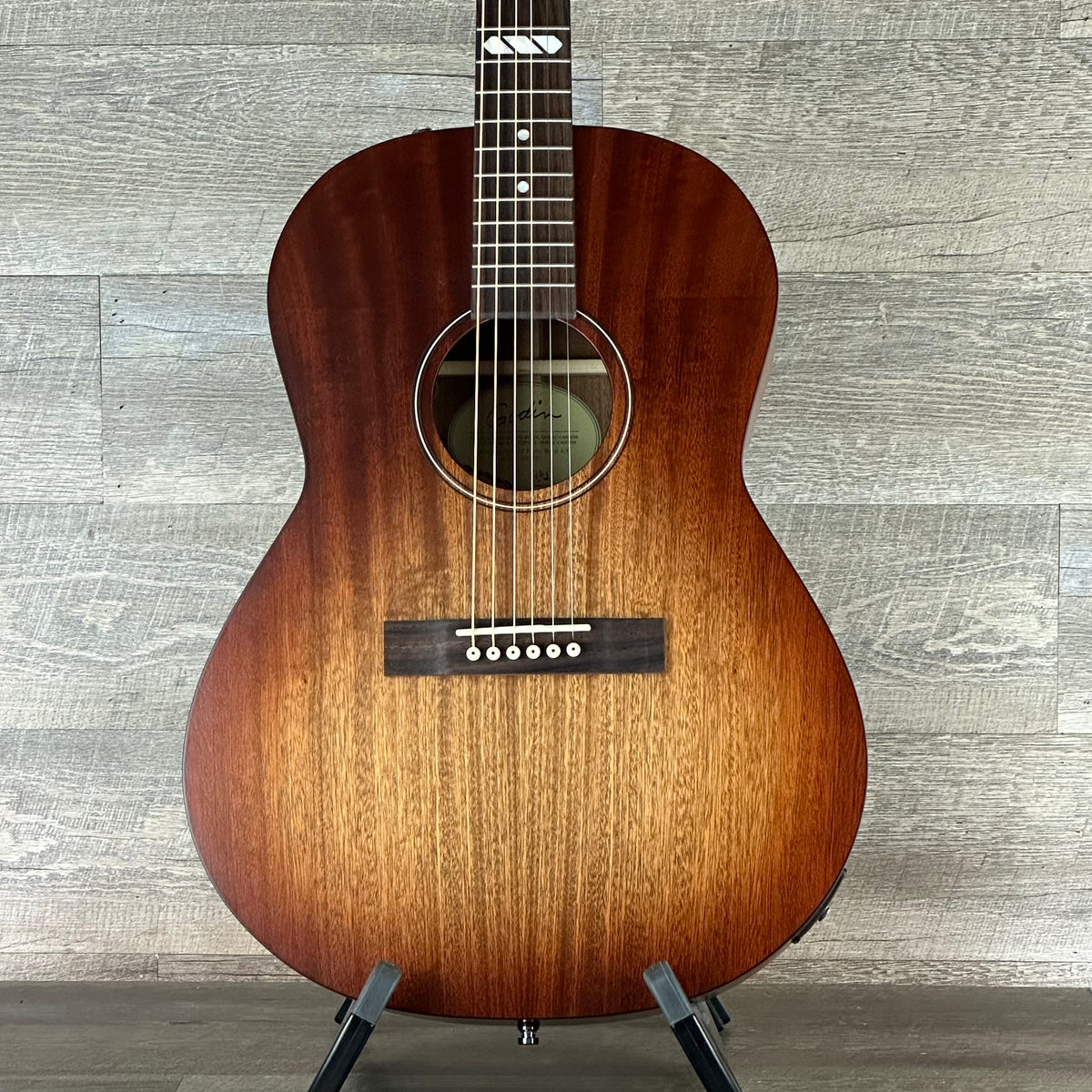 Godin 052561 Mahogany Folk Series Rustic Burst 6 String RH Acoustic  Electric Guitar - Canada's Favourite Music Store - Acclaim Sound and  Lighting