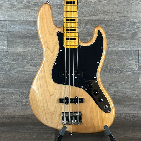 Squier Classic Vibe 70’s Jazz Bass - Natural - Used