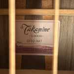 Takamine GY93 New Yorker Parlor Acoustic Guitar - Natural