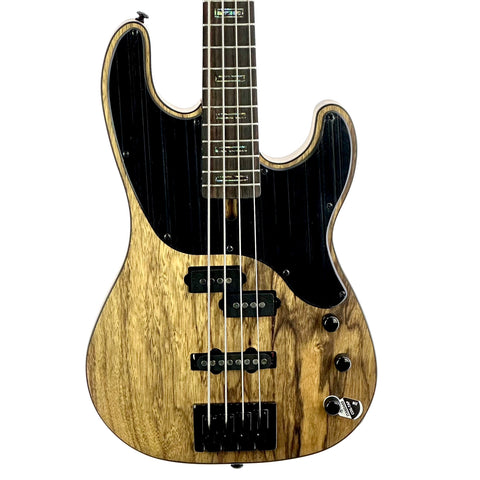 Schecter Model-T 4 Exotic Black Limba Bass