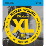 D'Addario EXL125 Nickel Wound Super Light Top/Regular Bottom Electric Guitar Strings - 3 Sets!