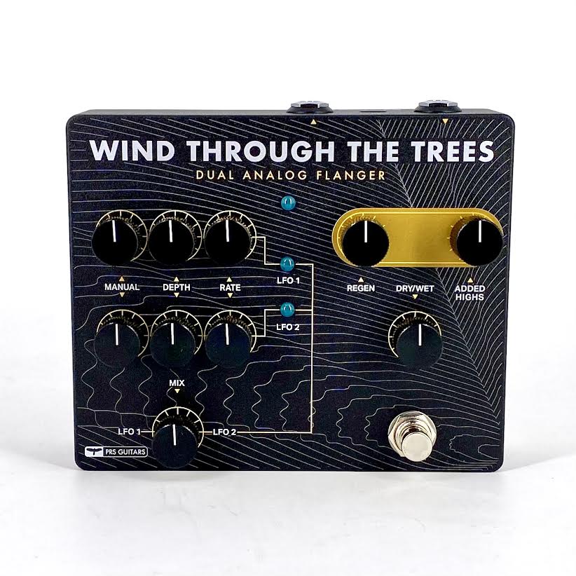 analog flanger pedal PRS Wind Through The Trees Dual Flanger Pedal