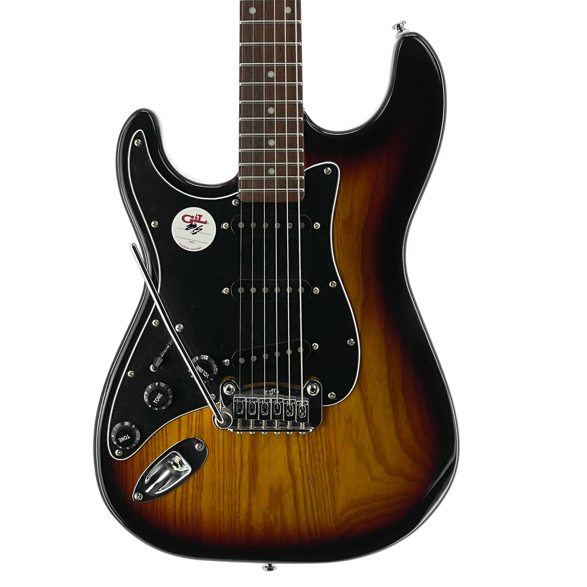 G&L Tribute Legacy HSS 3トーンサンバースト-