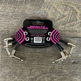 Ernie Ball Patch Cables 6” 3-pack