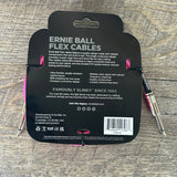 Ernie Ball Flex Cable 10’ Straight/Straight 1/4"-1/4" Pink