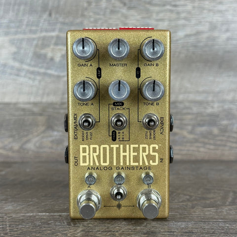 Chase Bliss Audio Brothers Analog Gain Stage Pedal - Used