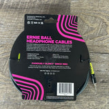 Ernie Ball Headphone Extension Cable 10’ 3.5mm-3.5mm