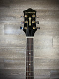DeArmond M-72 Bluesbird – Natural Flame Maple Top - Made in Korea - USED