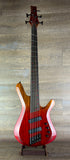 Kiesel VM59K Vanquish Multiscale 5-String Bass – Custom Shop Umber Fade to Crimson Red – Mint