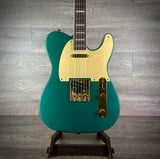Squier 40th Anniversary Stratocaster Gold Edition - Sherwood Green Metallic - USED