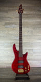 LTD ESP C-304 Electric Bass Made in Korea See-Thru Red - 2003 - Used