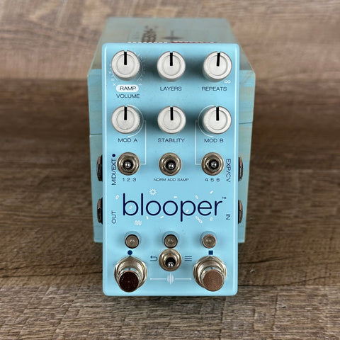 Chase Bliss Audio Blooper Bottomless Looper Pedal - Used
