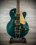 Gretsch G5655TG Electromatic Center Block Jr. with Bigsby – Cadillac Green - MINT