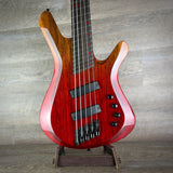 Kiesel VM59K Vanquish Multiscale 5-String Bass – Custom Shop Umber Fade to Crimson Red – Mint