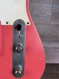 Nash E-57 Esquire-Style – Salmon/Coral 2007 – Early Production – Bill Nash Signed – USED