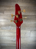 LTD ESP C-304 Electric Bass Made in Korea See-Thru Red - 2003 - Used