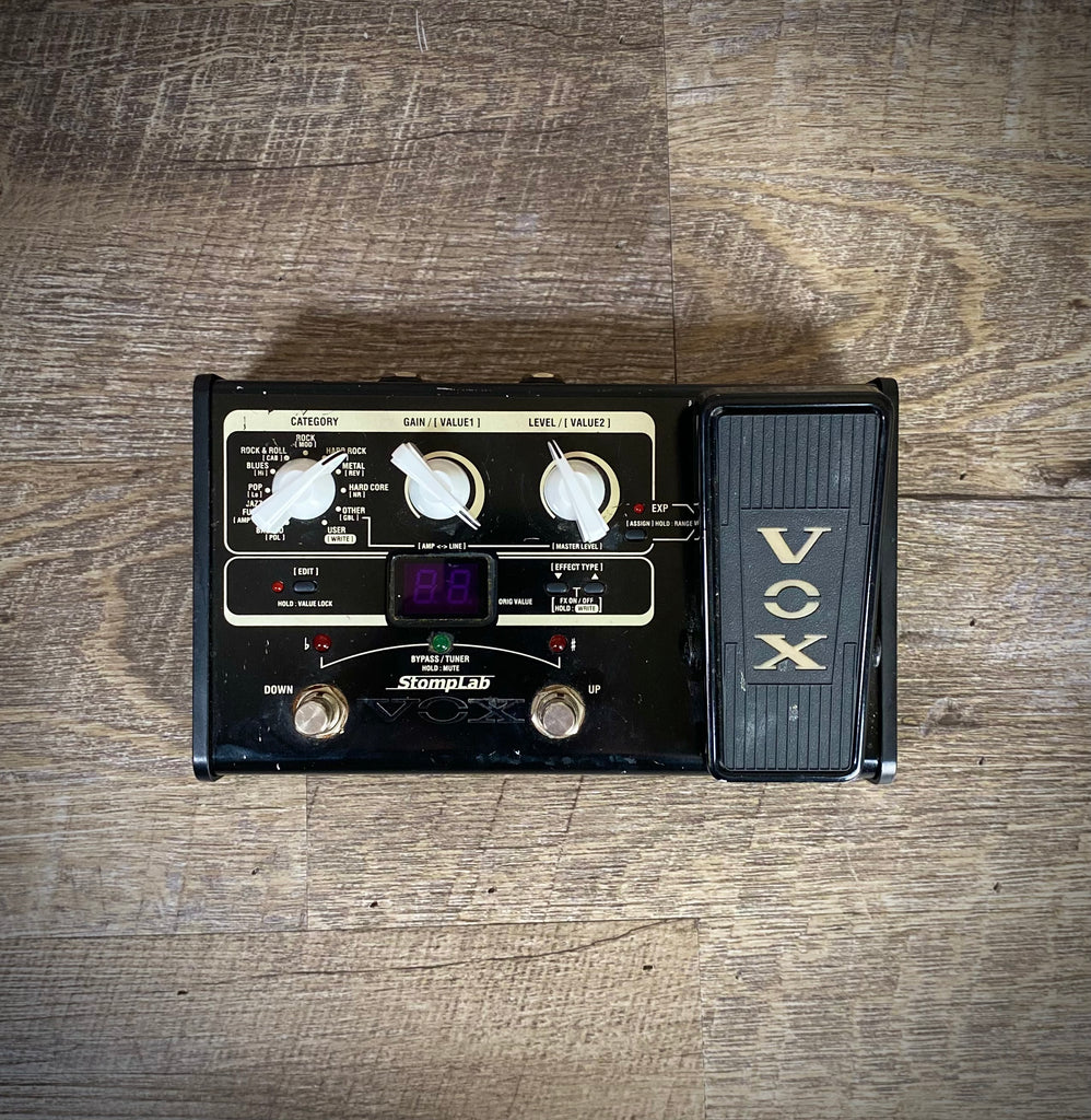 Vox StompLab IIG Guitar Multi-Effects Pedal with Expression Pedal