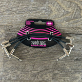 Ernie Ball Patch Cables 6” 3-pack