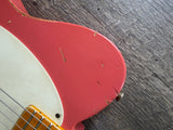 Nash E-57 Esquire-Style – Salmon/Coral 2007 – Early Production – Bill Nash Signed – USED