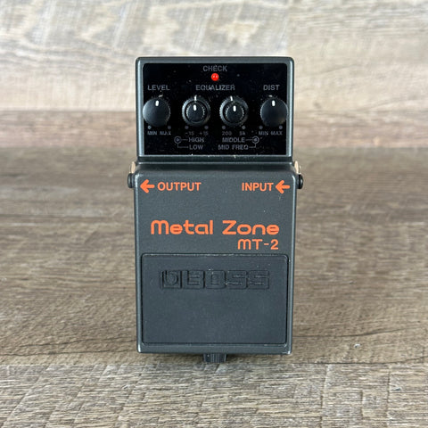 Boss MT-2 Metal Zone Distortion Pedal - Used
