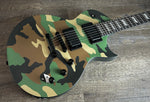 ESP LTD EC-1000 Woodland Camo Satin