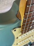 Fender FSR American Deluxe Vintage Player ’62 Stratocaster – Ice Blue Metallic – 2005 – Used