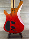 Kiesel VM59K Vanquish Multiscale 5-String Bass – Custom Shop Umber Fade to Crimson Red – Mint