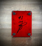 Stomp Under Foot Skinner Deluxe Red Distortion / Overdrive Pedal - USED