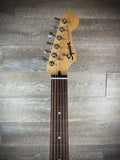 Squier by Fender Stratocaster – Black w/ White Pickguard (USED-Mint)