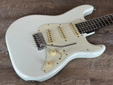 Schecter USA Custom Shop Nick Johnston Traditional Wembley - Aged Nitro Atomic Snow