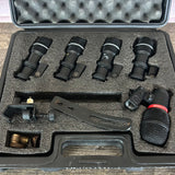 Nady DM70 Drum Mic Set w/HSC