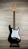 Squier by Fender Stratocaster – Black w/ White Pickguard (USED-Mint)