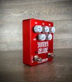 Stomp Under Foot Skinner Deluxe Red Distortion / Overdrive Pedal - USED