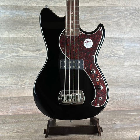 G&L Tribute Fallout Short Scale Bass  - Jet Black