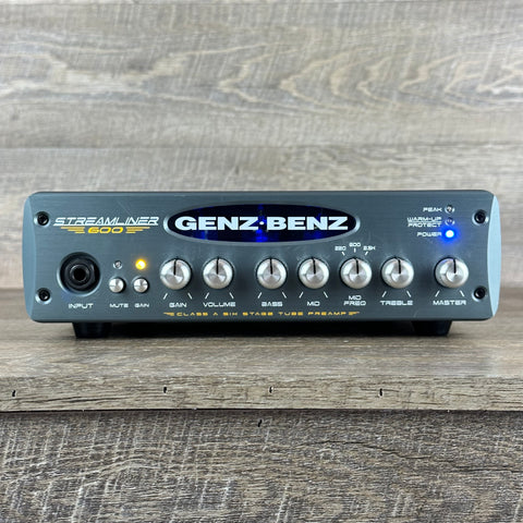 Genz Benz Streamliner 600 Bass Amplifier - Used