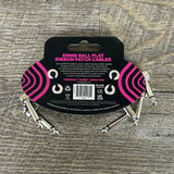 Ernie Ball Patch Cables 3” 3-pack