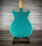 Danelectro DC-3 Aqua Sparkle 1999 - Used