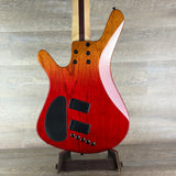 Kiesel VM59K Vanquish Multiscale 5-String Bass – Custom Shop Umber Fade to Crimson Red – Mint