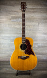 Vintage 1970s Yamaha FG-300 Acoustic Guitar (Orange Label) - USED