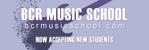 BCR Music School is now accepting new students for guitar lessons.  Lessons are available in person and online.