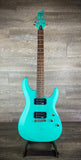 Schecter C-6 Deluxe - Satin Aqua USED