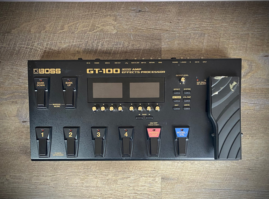 Boss GT-100 Amp Effects Processor