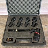 Nady DM70 Drum Mic Set w/HSC