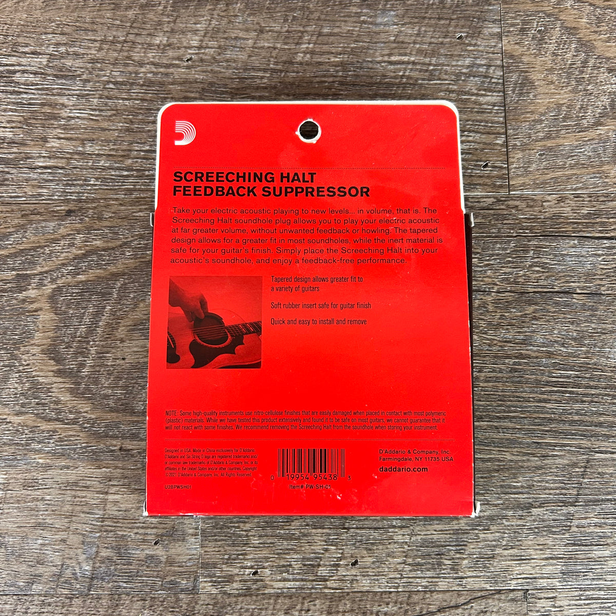 D'Addario Screeching Halt Feedback Reducer – BCR Music & Sound
