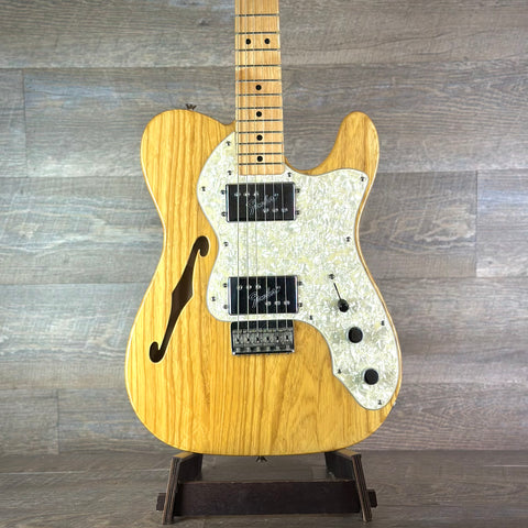 Fender ‘72 Thinline Telecaster 1972 Reissue Natural Ash Used