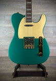 Squier 40th Anniversary Stratocaster Gold Edition - Sherwood Green Metallic - USED